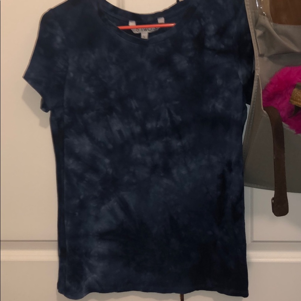 Blue Tie Dye Boutique Short Sleeve